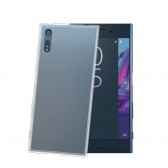 Celly Xperia XZ silicone back cover, translucent 