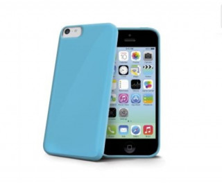 Celly iPhone 6-6S silicone back cover, Blue Mobile