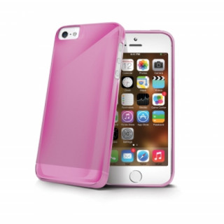 Celly iPhone 5-5S TPU back cover, pink Mobile