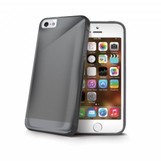 Celly iPhone 5S-5 TPU back cover, Black Mobile