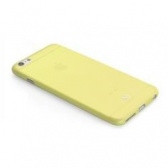 Celly iPhone ULTRA slim back cover, Yellow Mobile