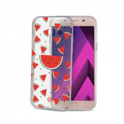 Celly Galaxy A3 -2017- patterned back cover, Melon 