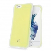 Celly iPhone 6-6S impact resistant silicone back cover, Citron 