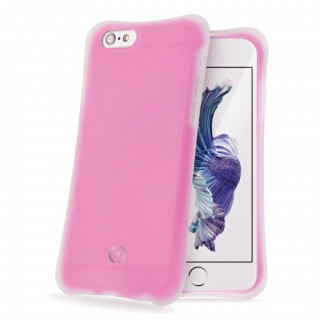 Celly iPhone 6-6S impact resistant silicone back cover, pink Mobile