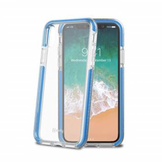 Celly iPhone plastic  back cover, Blue Mobile