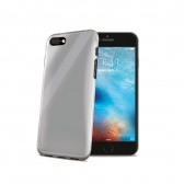 Celly iPhone 7Plus silicone back cover, translucent Mobile