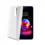 Celly LG K10 (2018) silicone back cover, translucent. 