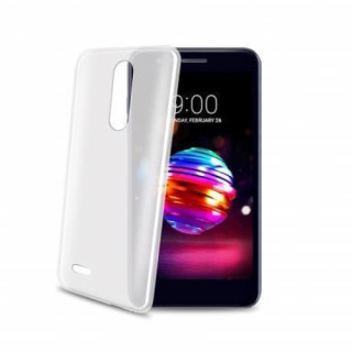 Celly LG K10 (2018) silicone back cover, translucent. Mobile