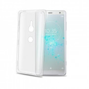 Celly Sony Xperia XZ2 silicone back cover, translucent 