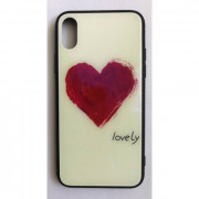 BH681 mobile case BLU-RAY glass Heart Samsung S9 