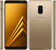 Samsung Galaxy A8-2018, Dual SIM, Gold 