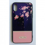 BH655 mobile case BLU-RAY glass Full Pink Flower Iphone 5 