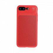 Baseus Khight silicone back cover, iPhone 7/8+, Red 