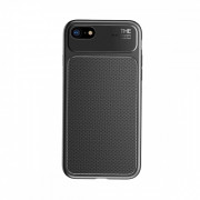 Baseus Khight silicone back cover, iPhone 7/8, Black 