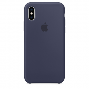 Apple iPhone XS silicone back cover, Blue 