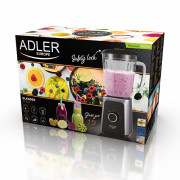 Adler AD4076 1000W 1.5L black blender 