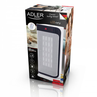 Adler AD7723 ceramic heater with LCD display and with remote control Dom