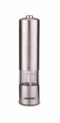 Mesko MS4432 electric salt and pepper grinder, inox 