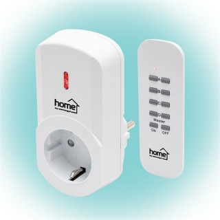 Home TH 1011 remote controllable network socket with remote control Dom