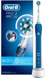 Oral-B Pro 2 2000 Cross Action electric toothbrush, black Dom