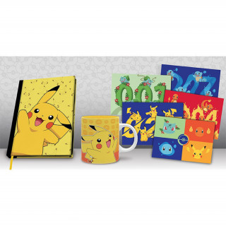 Abysse - Pokemon - Poklon paket - A5 bilježnica, šalica, razglednica Merch