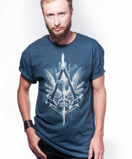 Assassins Creed Syndicate - Icons logo blue M Merch