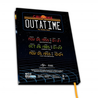 BACK TO THE FUTURE - Notebook - "DeLorean" Merch