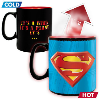 DC COMICS - Mug Heat Change - 460 ml - Superman Merch