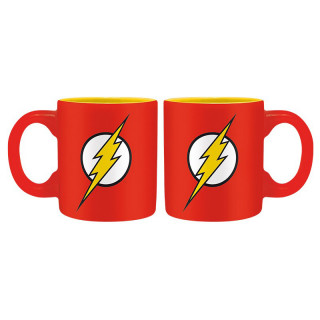 DC COMICS - Set 2 mini-mugs - 110 ml - Batman & Flash Merch