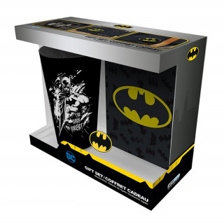 DC Comics - XXL Cup + Pin + Notebook - "Batman" Merch