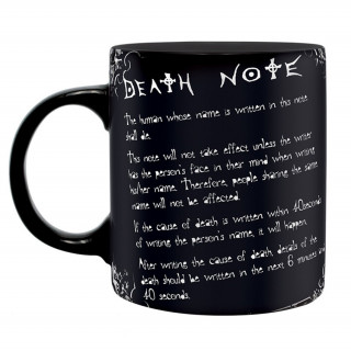 DEATH NOTE - mug - 320 ml - L & rules Merch