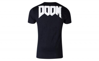 Doom Retro Helmet Icon T-shirt 2XL (M-I) Merch