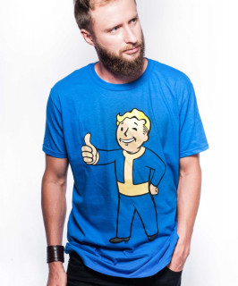 Fallout 4 - Vault Boy blue M (M-I) Merch