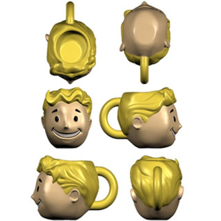 FALLOUT - Vault Boy Head 3D Mug Merch