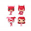 Funko 4-Pack Pocket Pop!: DC Batman The Animated Series - Happy Valentines Day Box Vinyl Figure thumbnail