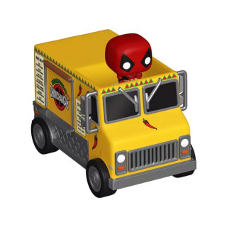 Funko Bitty Pop! Rides: Marvel - Deadpool and Deadpool's Chimichanga Truck Vinyl Figure Merch