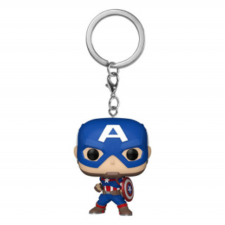 Funko Pocket Pop! Marvel New Classics - Captain America Vinyl Figura privjesak za ključeve Merch