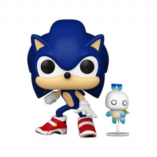 Funko Pop! #1036 Games: Sonic The Hedgehog - Sonic with Hero Chao Vinyl Figura Merch