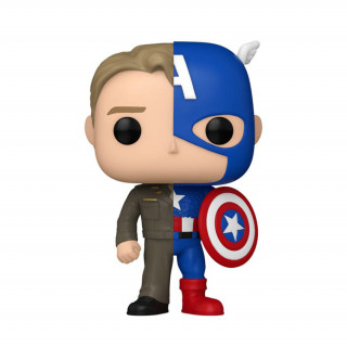 Funko Pop! #1431 Marvel: Split - Steve Rogers/Captain America Vinyl Figura Merch