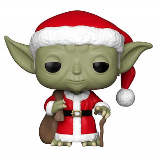 Funko Pop! #277 Star Wars: Holiday Santa Yoda Vinyl Figura Merch