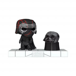 Funko Pop! #793 Deluxe Disney: Star Wars Dark Side - Kylo Ren with Darth Vader's Helmet Vinyl Figura Merch