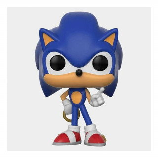 Funko Pop! Games: Sonic The Hedgehog - Sonic With Ring 283# Vinyl Figura Merch