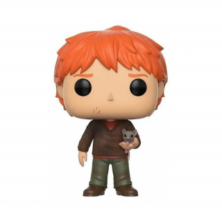 Funko Pop! Harry Potter - Ron Weasley With Scabbers #44 Vinyl Figure Merch