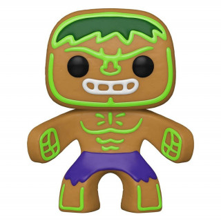 Funko Pop! Marvel: Holiday - Gingerbread Hulk #935 Bobble-Head Vinyl Figure Merch