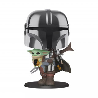 Funko Pop! Star Wars: The Mandalorian holding The Child #380 Vinyl Figura Merch