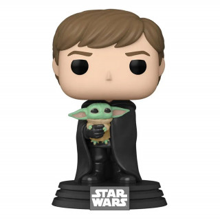 Funko Pop! Star Wars: The Mandalorian - Luke with Child #482 Vinyl Figura Merch