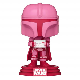 Funko Pop! Star Wars Valentines - The Mandalorian #495 Vinyl Figura Merch