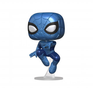 Funko Pops! with Purpose Marvel: Make a Wish - Spider-Man (Metallic) SE Bobble-Head Vinyl Figure Merch