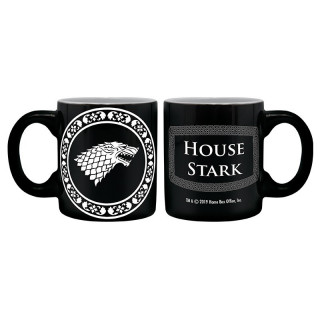 GAME OF THRONES - Pck Glasses 29cl + Keyring + Mini Mug "Stark" Merch