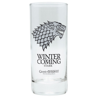 GAME OF THRONES - Pck Glasses 29cl + Keyring + Mini Mug "Stark" Merch